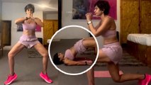 Mandira Bedi Hotel Room 1 Minut Workout Video Viral, Celebrity Weight loss Routine |Boldsky