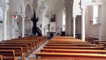 شاهد: تضرر كنائس ومساجد جراء الزلزال المدمر في إدلب بسوريا