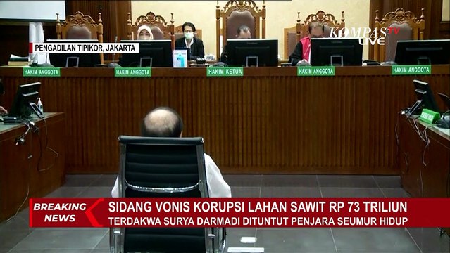 Hakim Ungkap Kerugian Negara di Kasus Korupsi Surya Darmadi Sampai Triliunan!