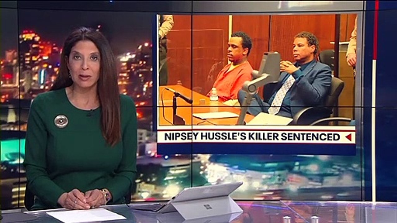 Le membre d'un gang qui avait abattu à bout portant le rappeur californien Nipsey Hussle à Los Angeles en 2019 a été condamné à 60 ans de prison - VIDEO