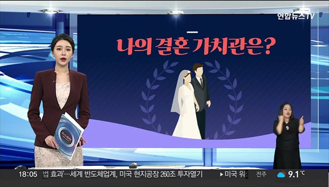 [그래픽뉴스] 나의 결혼 가치관은?