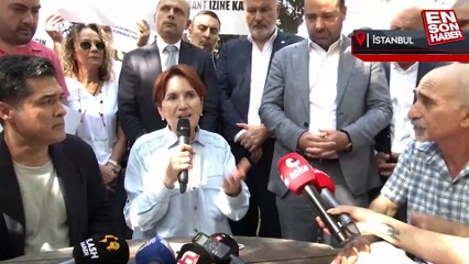 Meral Akşener, kentsel dönüşümün iptali için mücadele etti