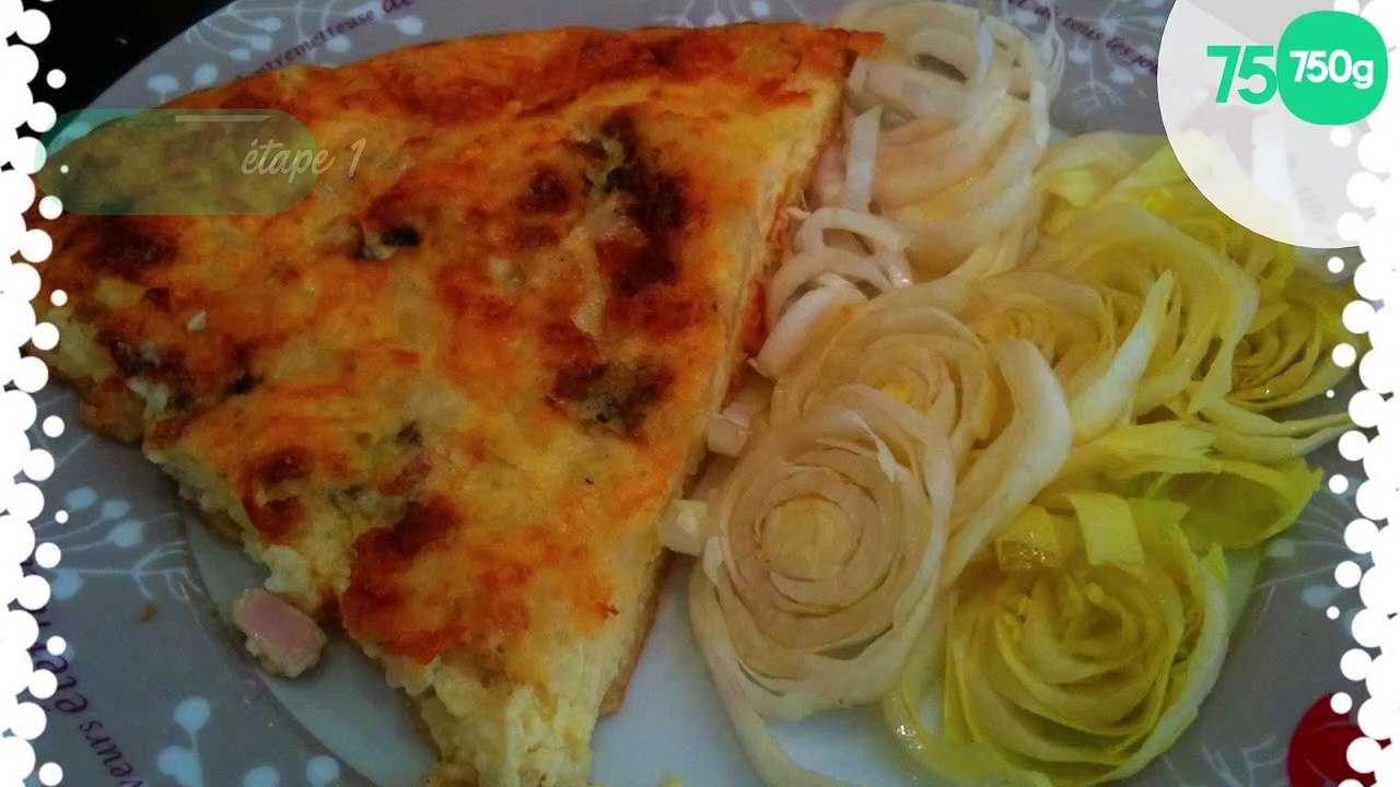 Quiche sans pâte au fenouil et au roquefort Papillon