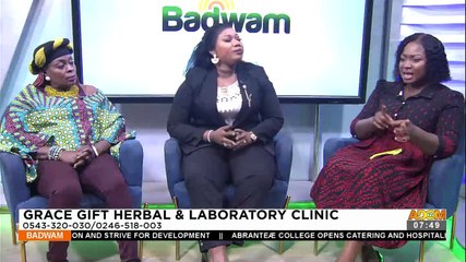 Grace Gift Herbal Clinic And Laboratory Services - Badwam Afisem on Adom TV (23-02-23)