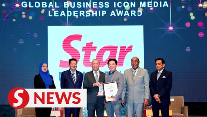 SMG receives Global Business Icon Media Leadership Award