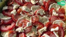Tarte tomate mozzarella maison