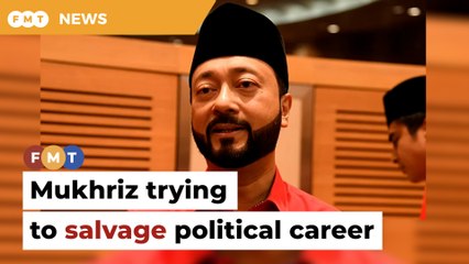 Mukhriz desperate for a seat, says Hamzah