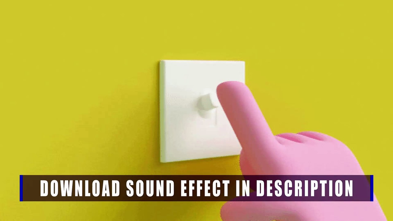 Light Turn On | Sound Effect | COPYRIGHT - FREE