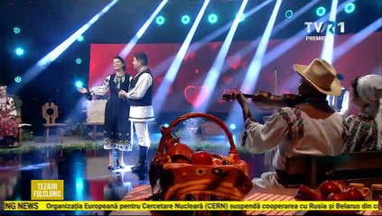 Ina Todoran si Ovidiu Furnea - Pe Tarnava-n sus (Tezaur folcloric - TVR 1 - 27.03.2022)