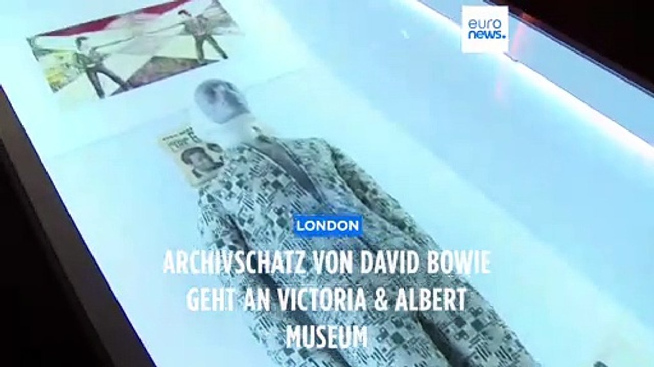 David-Bowie-Schatz mit mehr als 8.000 Objekten geht an Victoria & Albert Museum in London
