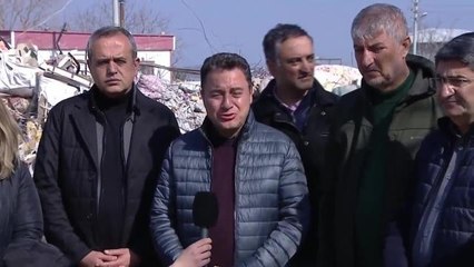 Babacan: "Gaziantep'te Bir Vatandaşımızın İfadesini Söyleyeyim; 'Not Tutuyorlarmış, Deftere Yazıyorlarmış, Getirin O Defteri Ben Burada Yırtıp...