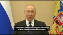 Putin: presteremo maggiore attenzione a rafforzamento nucleare