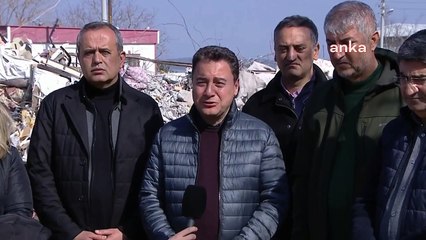 Babacan: Gaziantep’te bir vatandaşımızın ifadesini söyleyeyim, Not tutuyorlarmış, deftere yazıyorlarmış, getirin o defteri ben burada yırtıp atayım