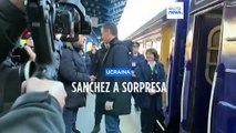 Ucraina, il premier spagnolo Sanchez a sorpresa a Kiev