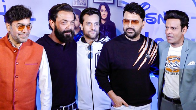 Manoj Bajpayee की Gulmohar की SPL Screening पर पहुंचे Bobby Deol और Ashutosh Rana