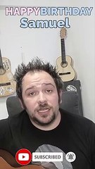 Happy Birthday, Samuel! Geburtstagsgrüße an Samuel