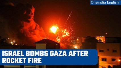 Télécharger la video: Israel airstrikes follow Gaza rockets launched in wake of fatal West Bank raid | Oneindia News