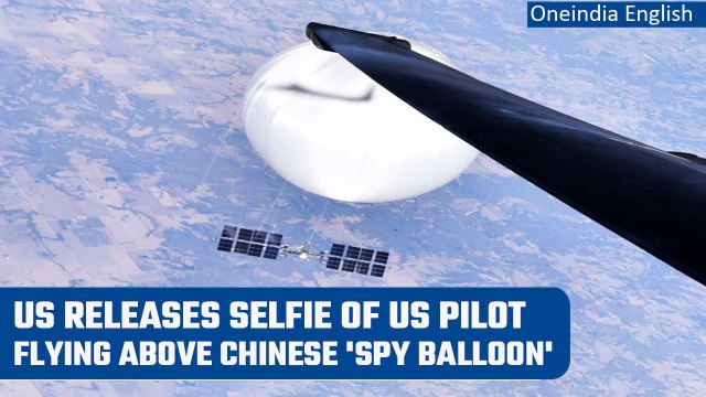 Pentagon releases pic captured by U2 spy plane’s pilot showing Chinese ‘spy balloon’ | Oneindia News