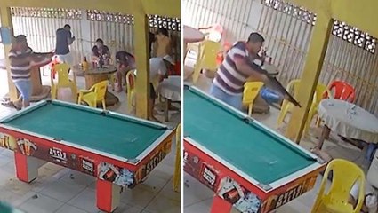 Brezilya'da bilardoda kaybeden 2 şahıs, kendilerine gülen 7 kişiyi öldürdü