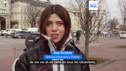 "L'année la plus difficile de ma vie" : les Ukrainiens font le bilan d'une année de guerre
