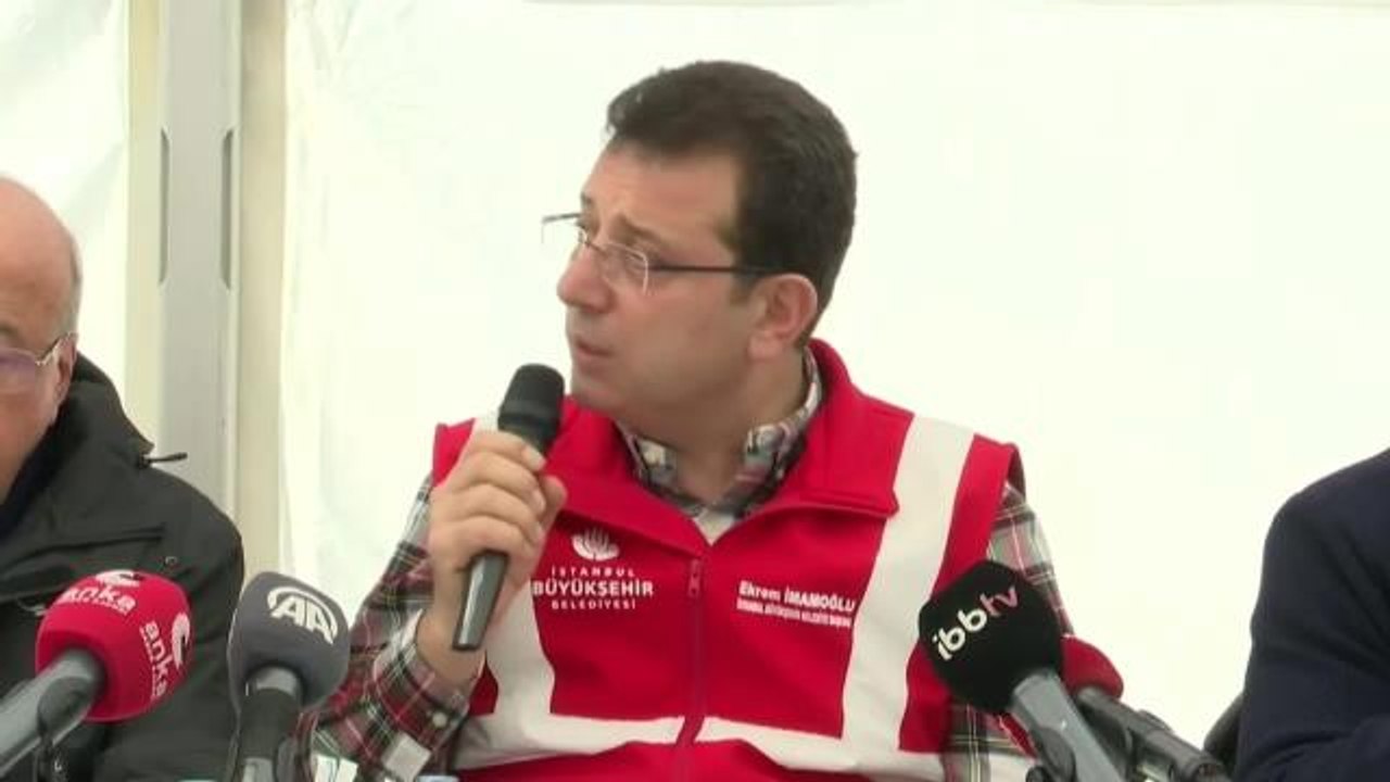 Ekrem İmamoğlu, Hatay'da: "Yöneticiler, Gerçekleri Dile Getirenleri Tehdit Etmek, Cezalandırmak İçin Not Almaya Başlamışsa Artık Vatandaşla Yolları...