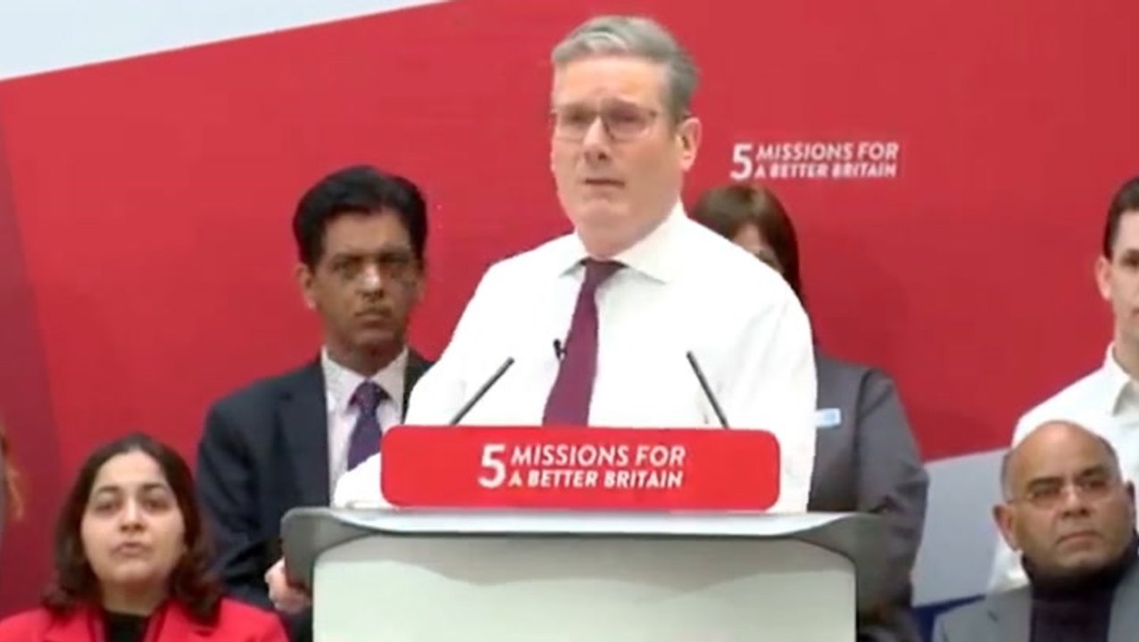 Keir Starmer sets out five ‘national missions’ to form core of Labour manifesto