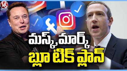 Elon Musk And Mark Zuckerberg Blue Tick Subscription Plan Creates Tension In Users  | V6 News