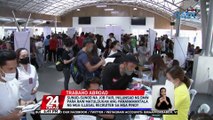 Sunud-sunod na job fair, inilunsad ng DMW para raw matuldukan ang pananamantala ng mga illegal recruiter sa mga Pinoy | 24 Oras