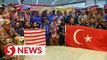 Malaysian rescue team return home from Turkiye with applause
