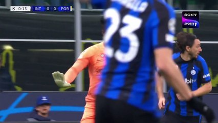Inter Milan 1 - 0 Porto Highlights UEFA Champions League 23rd February 2023
