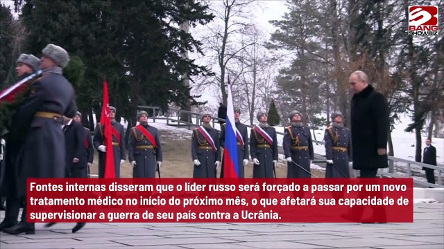 Vladimir Putin passará por tratamento médico no próximo mês, alega fonte