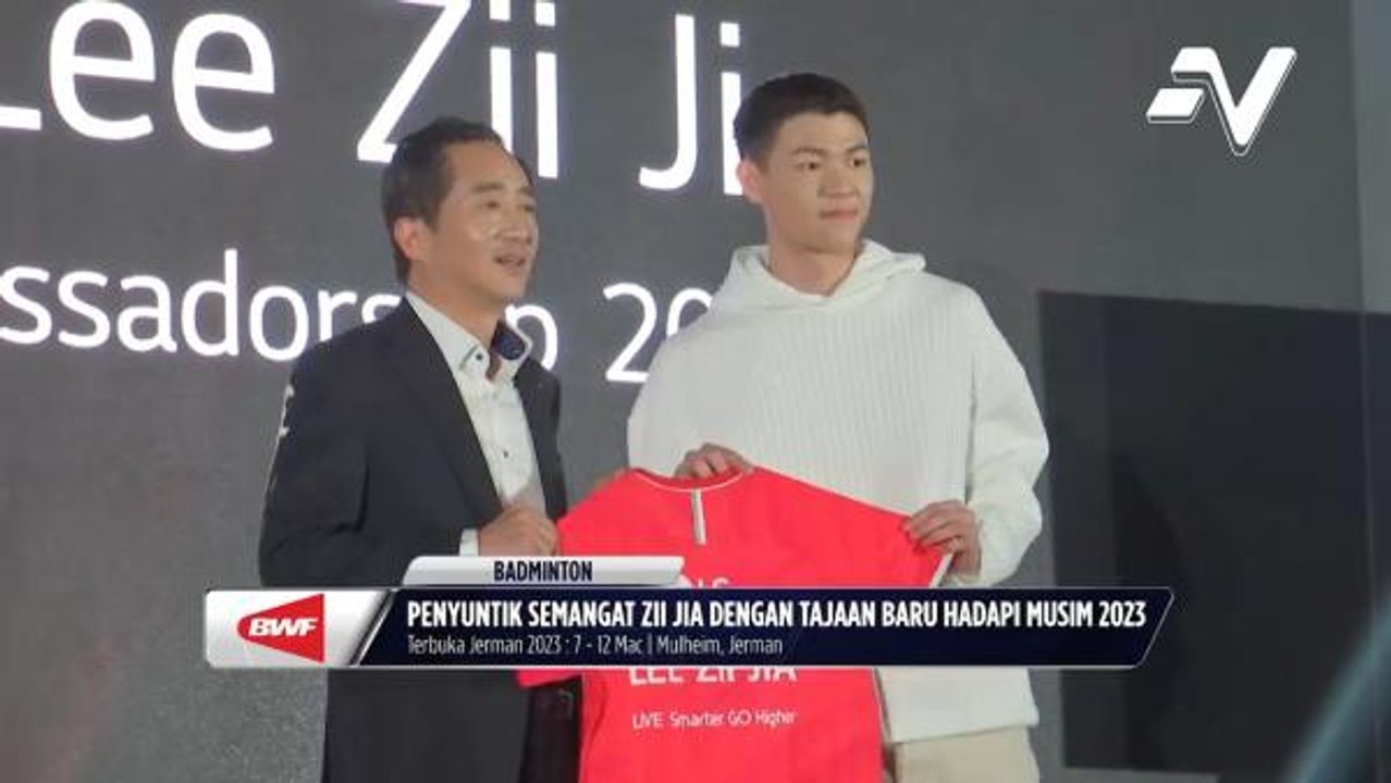 Penyuntik semangat Zii Jia dengan tajaan baru hadapi musim 2023!