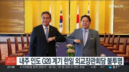 내주 인도 G20 계기 한일 외교장관회담 불투명