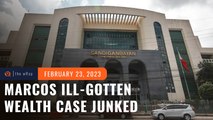 Sandiganbayan junks one of ill-gotten wealth cases vs Marcos, others