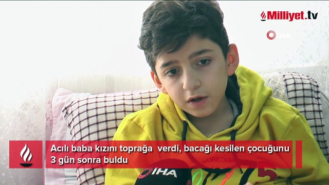 Enkaz altında kabus dolu anlar! 3 gün sonra bacağı kesilmiş halde bulundu