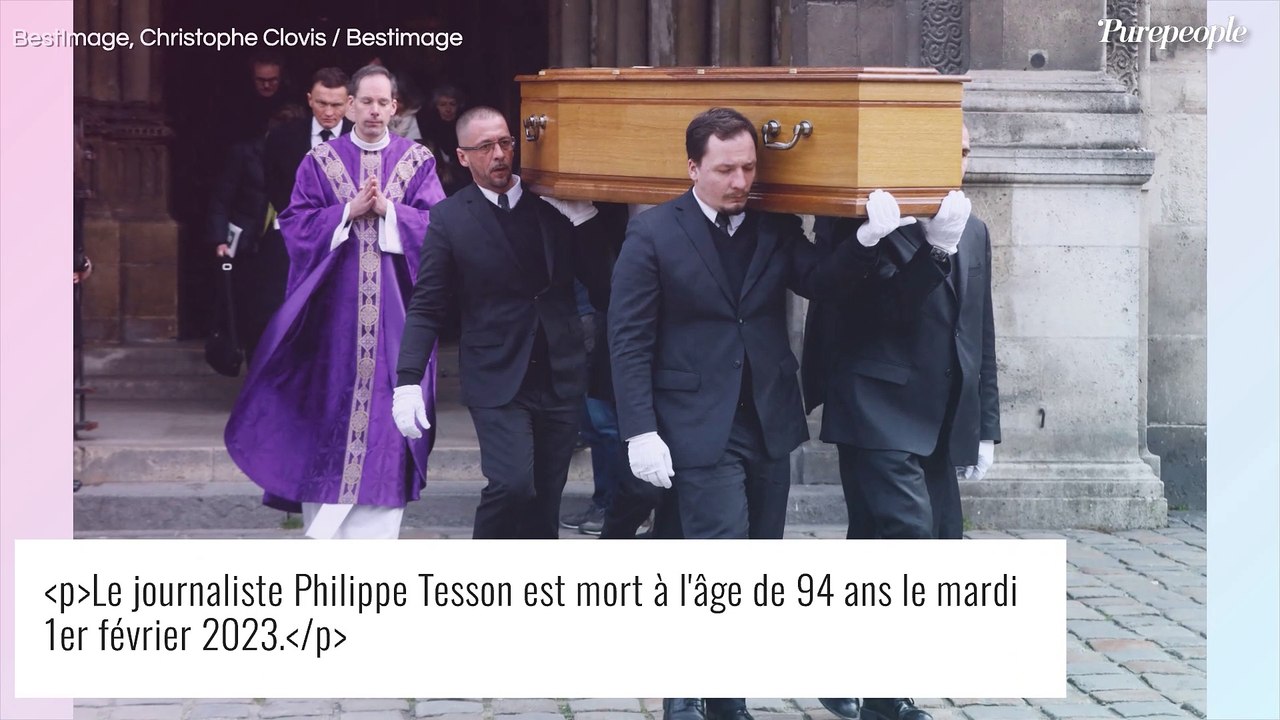 "En voyant le cercueil" : Mort de Philippe Tesson, les mots de son célèbre fils après les obsèques