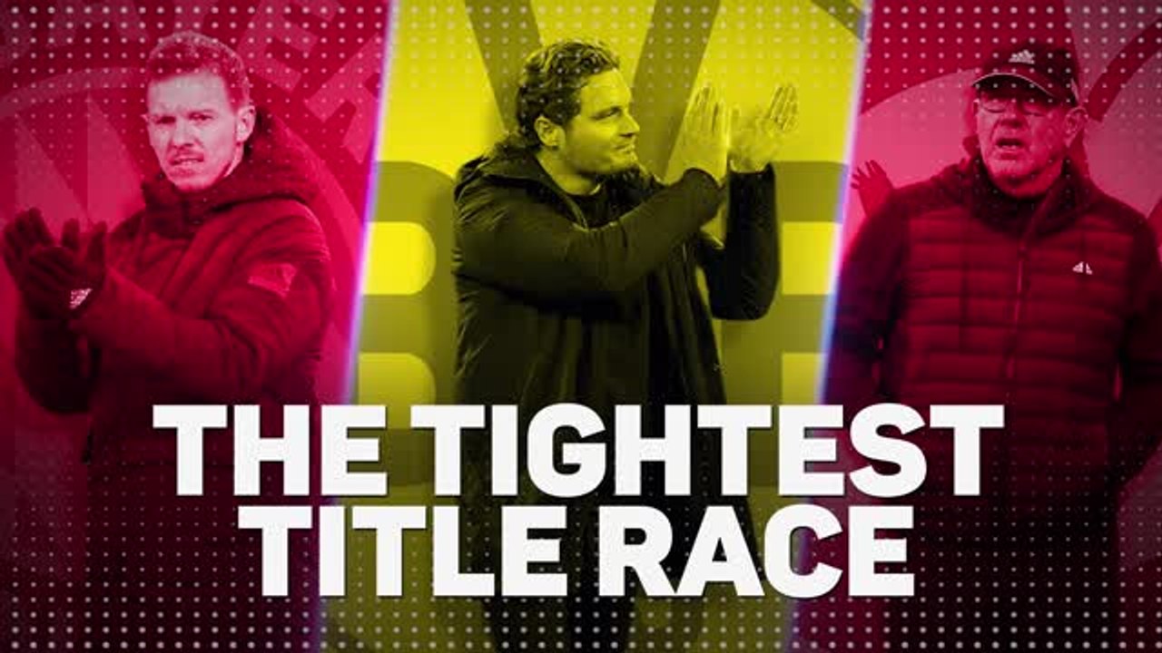 The tightest Bundesliga title race in decades