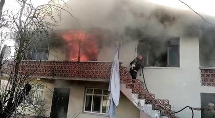 Yangında hayatını kaybetmişti, son yolculuğuna uğurlandı