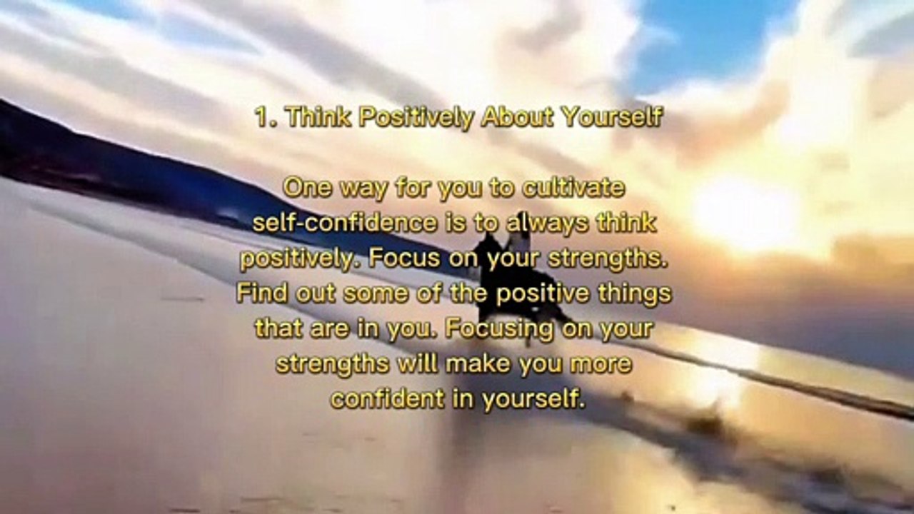 2 Ways To Be Confident