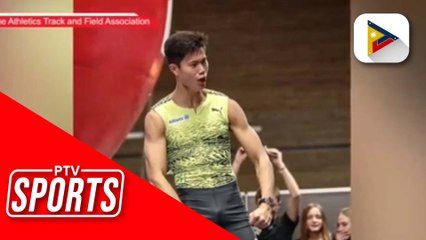 Obiena balik bansa; Target maglunsad ng athletic competition sa Pilipinas