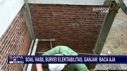 Ditanya Soal Hasil Survei Elektabilitas, Ganjar Pranowo: Baca Aja!