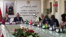 المؤسسة الدبلوماسية تستضيف محمد أوزين رفقة سفراء الدول