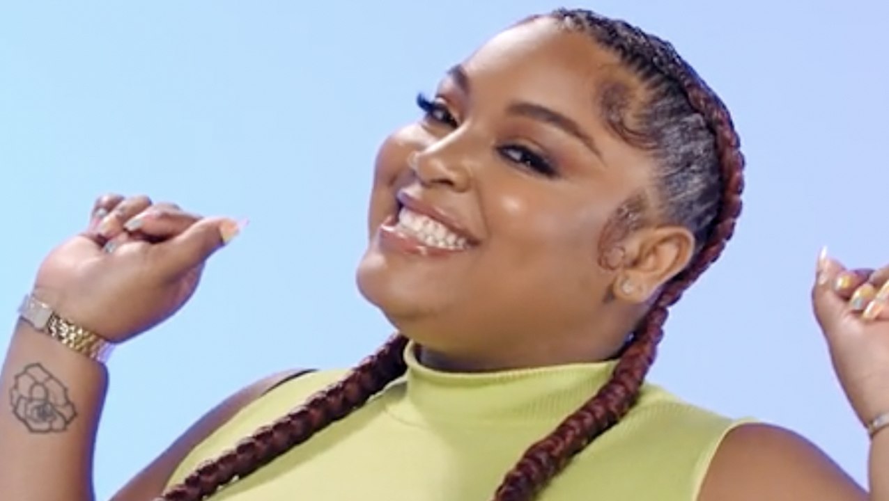 Spicing Up Simple Stitch Braids With Triangle Box Braids