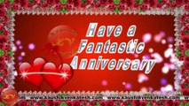 Happy Wedding Anniversary, Wishes, Video, Greetings, Anniversary Animation, Status, Quotes, Messages (Free)