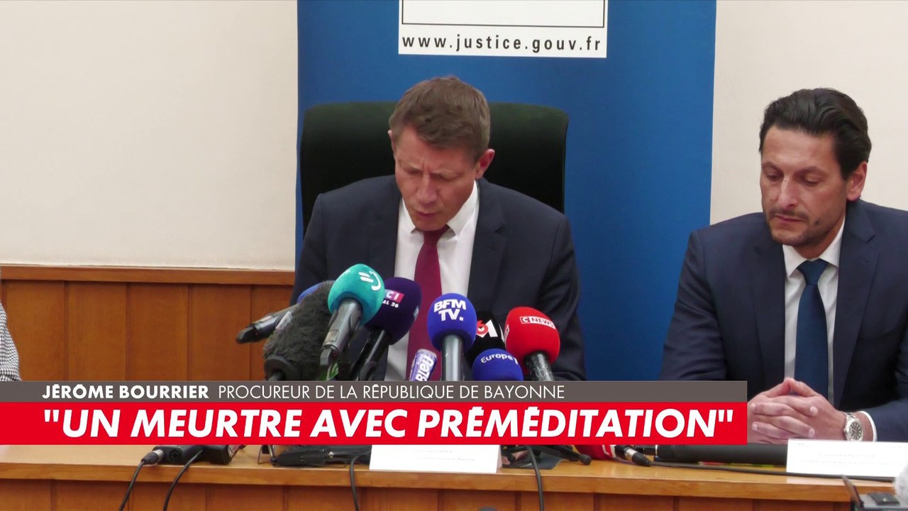Jérôme Bourrier, Procureur de la République de Bayonne, sur l’assassinat de l’enseignante à Saint-Jean-de-Luz : «le geste du mis en cause a été décrit par les témoins comme rapide, fluide, sans hésitation»