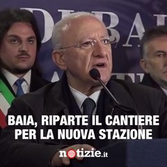 De Luca: "Quando riprendiamo un'opera dopo 15 anni è molto più difficile portarla a termine".
