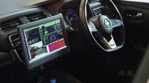 Nissan Leaf autonome et connectée intérieur