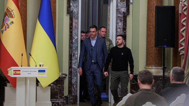 Sánchez anuncia que España enviará 10 tanques Leopard a Ucrania