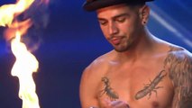 Contestant Sets Himself On FIRE On Spain's Got Talent! - Got Talent Global