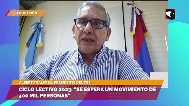 Alberto Galarza: Se espera que en el inicio de clases haya un movimiento de 400 mil personas en Misiones